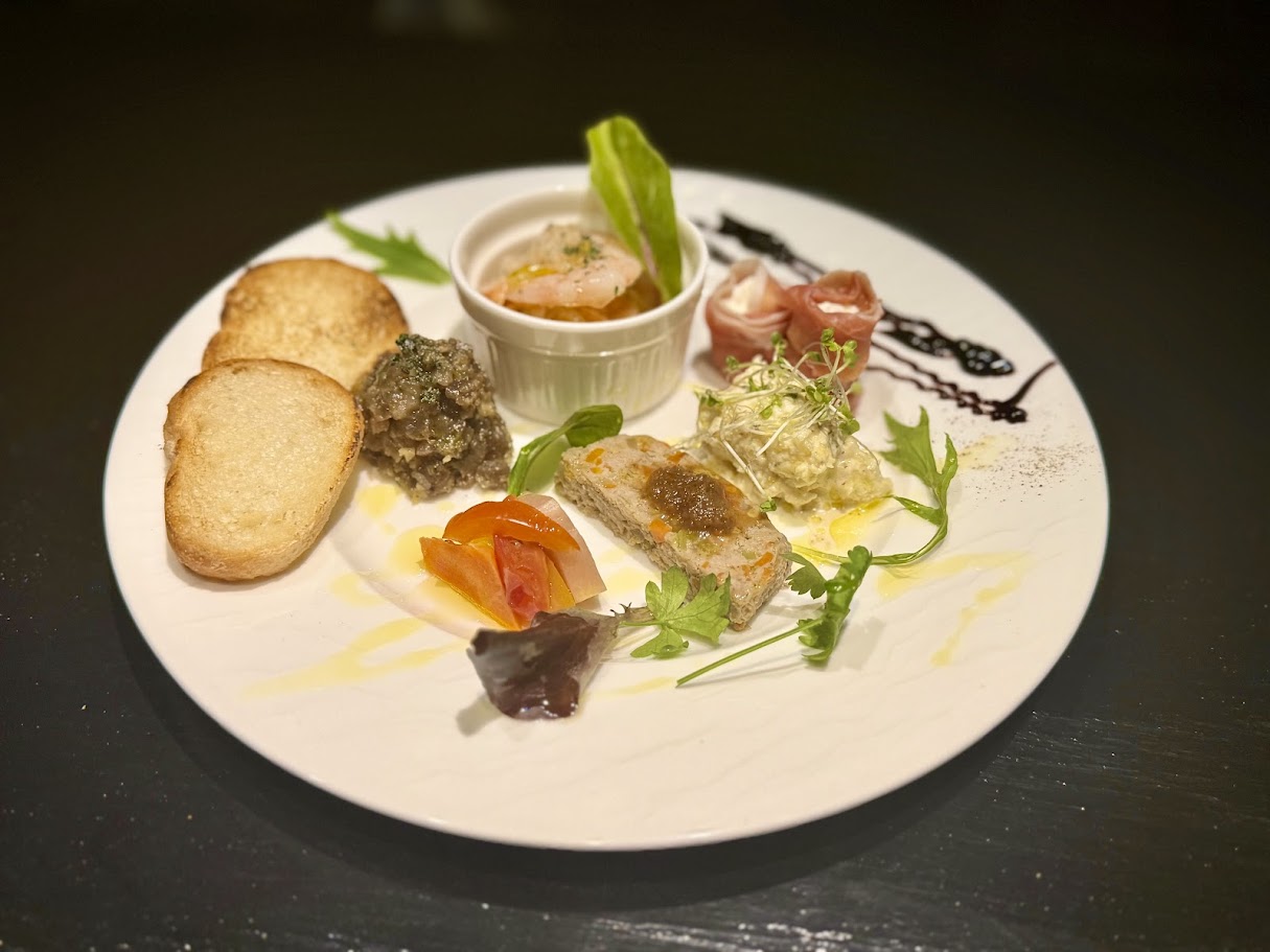 Chef's appetizer plate
